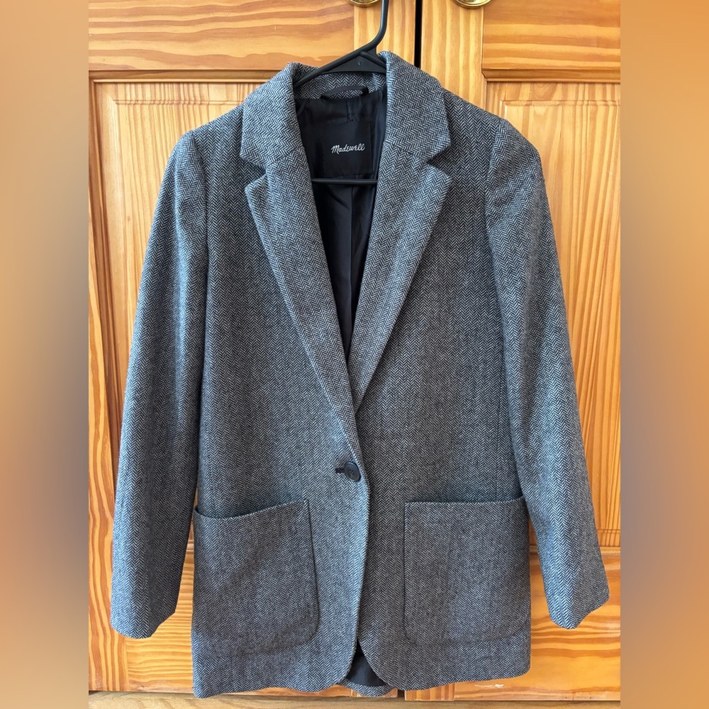 Madewell wool blazer